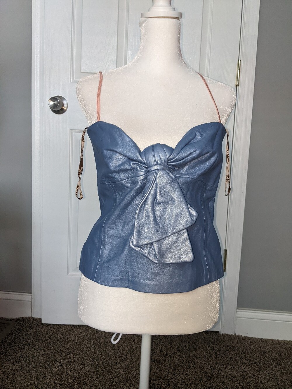 Y2K Boyd Leather Top M NWT